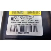 24451366/LH AIRBAG CORTINA IZQUIERDO OPEL ZAFIRA B 2005-2006-2007-2008-2009-2010-2011