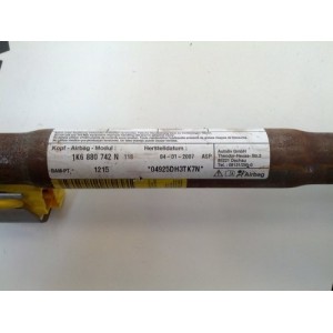 1K6880742N AIRBAG CORTINA DERECHO VOLKSWAGEN GOLF V 2004-2008