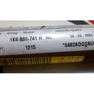 1K6880741H AIRBAG CORTINA IZQUIERDO VOLKSWAGEN GOLF V 2004-2008