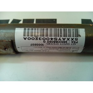 9653166080G AIRBAG CORTINA DERECHO PEUGEOT 307 S1 2001 - 2005