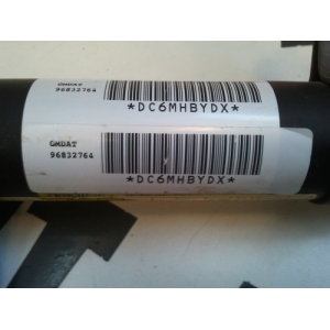 96832764 AIRBAG CORTINA IZQUIERDO OPEL ANTARA 2006-2007-2008-2009-2010-2011-2012-2013-2014-2015-2016-2017
