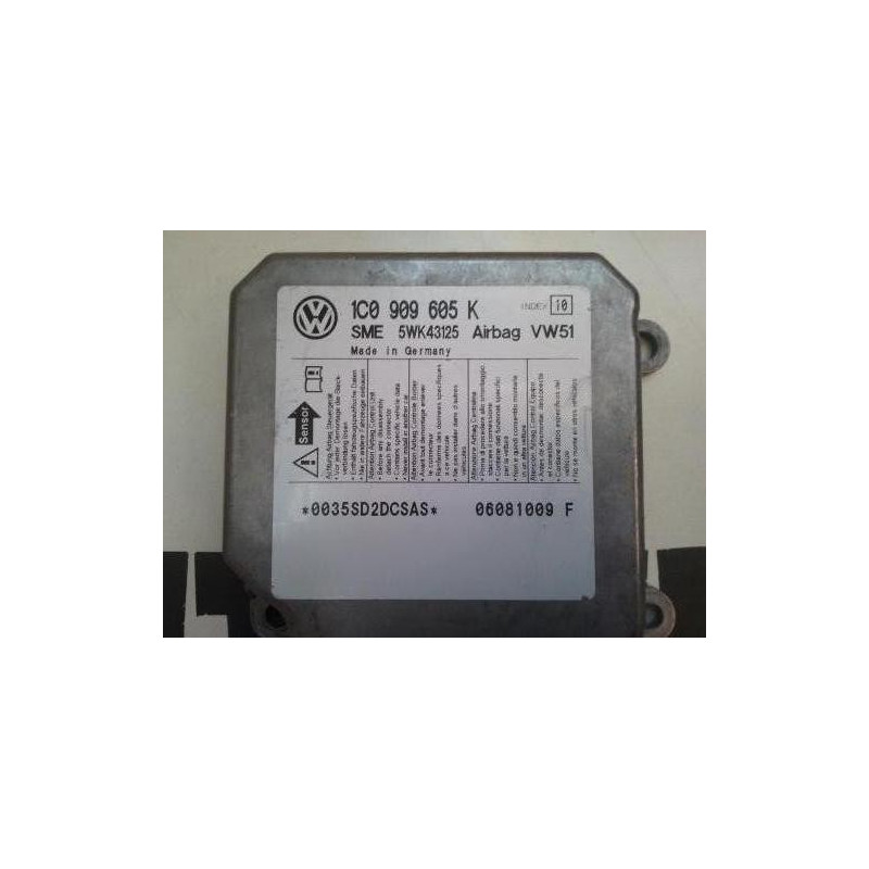 1C0909605K ECU VOLKSWAGEN POLO POLO IV (9N AND 9N3)2001 - 2005 AND 2005 - 2009