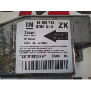 13158713ZK CENTRALITA OPEL MERIVA 2003-2004-2005-2006-2007-2008-2009-2010