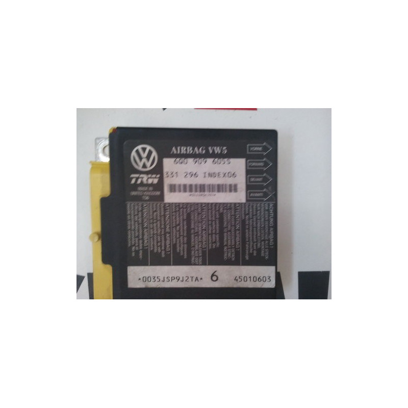 6Q0909605S ECU VOLKSWAGEN POLO POLO IV (9N AND 9N3)2001 - 2005 AND 2005 - 2009
