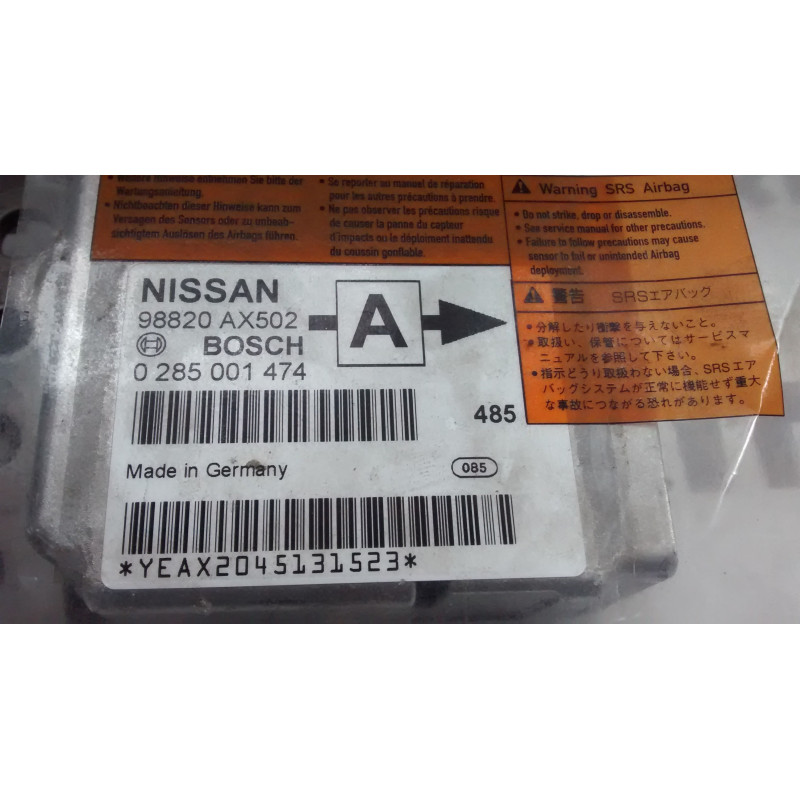 98820AX502 ECU NISSAN MICRA 3rd GENER. 2002 - 2010