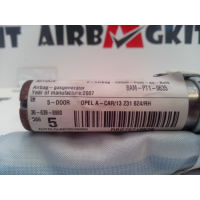 13231624 AIRBAG CORTINA DERECHO / DERECHA OPEL ASTRA H 2004-2005-2006-2007-2008-2009-2010