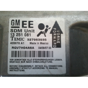 13251081 EE CENTRALITA OPEL ASTRA H 2004-2005-2006-2007-2008-2009-2010