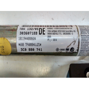 3C0880741 AIRBAG CORTINA IZQUIERDO VOLKSWAGEN PASSAT B6 (2005-2006-2007-2008-2009-2010)