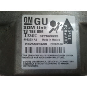13188856 GU ECU OPEL ZAFIRA B 2005 - 2011