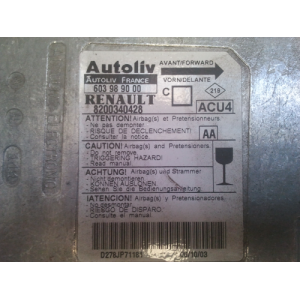 603989000 CENTRALITA RENAULT MEGANE 2 2002-2003-2004-2005-2006-2007- 2008