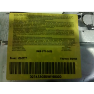 8216FJ AIRBAG ASIENTO IZQUIERDO PEUGEOT 307 S1 2001 - 2005