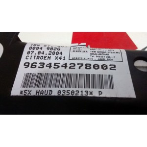963454278002 AIRBAG CURTAIN RIGHT CITROEN C5 1st GENER. (D) 2001 - 2004