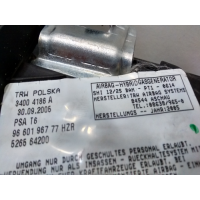 9660196777HZR AIRBAG ASIENTO IZQUIERDO PEUGEOT 307 S1 2001 - 2005