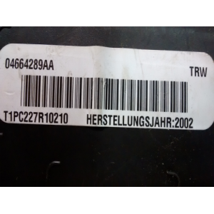 04664289AA AIRBAG ASIENTO DERECHA, AIRBAG ASIENTO IZQUIERDO CHRYSLER 300 M 1998-1999-2000-2001-2002-2003-2004, PT CRUISER ...