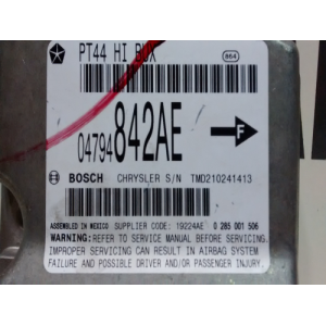 04794842AE ECU CHRYSLER PT CRUISER 2000 - 2007