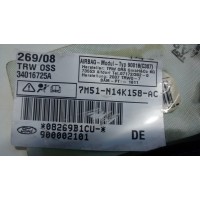 1670602 AIRBAG CURTAIN RIGHT FORD FOCUS 2nd GENER. 2008 - 2011 (RESTY)