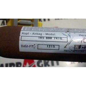 1K5880741G AIRBAG CORTINA IZQUIERDO VOLKSWAGEN JETTA V 2005-2011