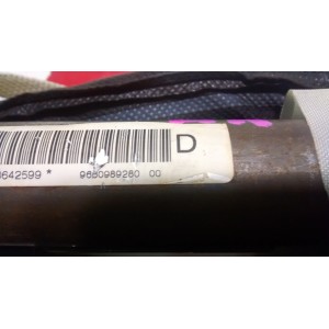 9660989280 AIRBAG CORTINA DERECHO PEUGEOT 407 2004-2005-2006-2007-2008-2009-2010-2011-2012