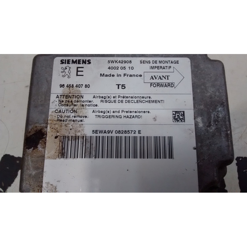 9645840780 ECU PEUGEOT 307 S1 2001 - 2005