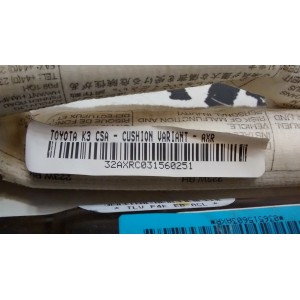 036515603AXR AIRBAG CURTAIN RIGHT TOYOTA AVENSIS 2nd GENER. T25 2003 - 2008
