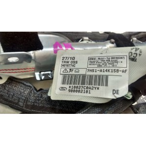 1670598 AIRBAG CURTAIN RIGHT FORD FOCUS 2nd GENER. 2008 - 2011 (RESTY)