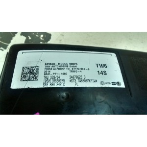 6J0880242 AIRBAG ASIENTO DERECHA SEAT IBIZA 6J 2008-2009-2010-2011-2012, VOLKSWAGEN AMAROK (11/2009 - 08/2012) Y ( 05/2012...