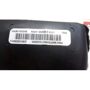1X43611D32AD AIRBAG SEAT RIGHT Jaguar X-TYPE 2002 - 2008