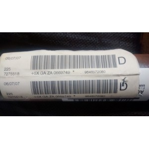 9646572080 AIRBAG CORTINA DERECHO CITROEN C4 1ª GENER. 2004-2005-2006-2007-2008-2009-2010 (L desde 04)