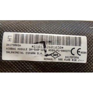 985H10581R AIRBAG ASIENTO IZQUIERDO DACIA Logan II (L8 Desde 13) 2013-2014-2015-2016, Logan II MCV Break (desde ´13) 2014-...