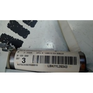 13231626 GTC AIRBAG CORTINA IZQUIERDO OPEL ASTRA H 2004-2005-2006-2007-2008-2009-2010