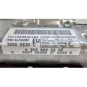 2038602205 AIRBAG DE PUERTA DERECHO MERCEDES-BENZ CLASE C  2ª GENER.  W 203 2000-2001-2002-2003-2004-2005-2006-2007-2008