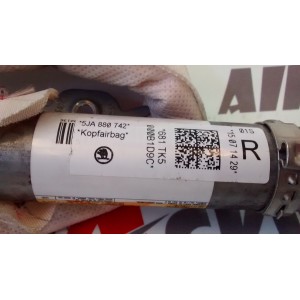 5JA880742 AIRBAG CORTINA DERECHO SKODA RAPID / SPACEBACK 2012 - 2016