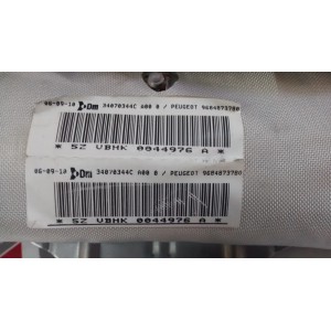 833752 AIRBAG CURTAIN LEFT-PEUGEOT 5008 2009 - 2016