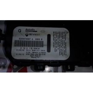 8200074097 AIRBAG LEFT-HAND SEAT, RENAULT VEL SATIS 2001 - 2009