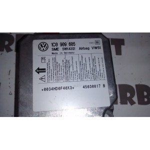 1C0909605 ECU VOLKSWAGEN POLO POLO IV (9N AND 9N3)2001 - 2005 AND 2005 - 2009