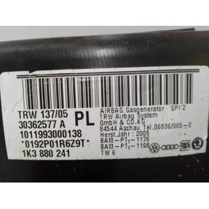 1K3880241A AIRBAG SEAT LEFT VOLKSWAGEN GOLF V 2004-2008