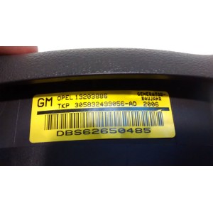 13203886 AIRBAG VOLANTE OPEL VECTRA C RESTY 2005-2006-2007-2008-2009