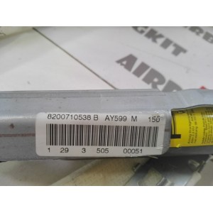 8200710538 B AIRBAG CURTAIN LEFT RENAULT ESPACE IV (JK0) 2002 - 2006