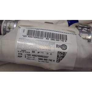 5M0880742H AIRBAG CURTAIN RIGHT VOLKSWAGEN GOLF V PLUS 2004-2010