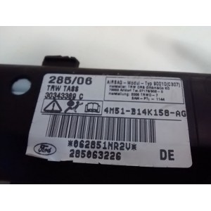1764760 AIRBAG CURTAIN RIGHT FORD FOCUS 2nd GENER. 2004 - 2008