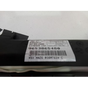 9653865480 AIRBAG CURTAIN RIGHT CITROEN C5 1st GENER. (RC/RE) 2004 - 2008