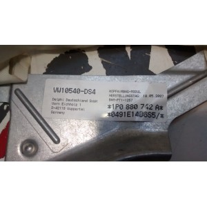 1P0880742 AIRBAG CURTAIN RIGHT SEAT LEON 2 2005 - 2009
