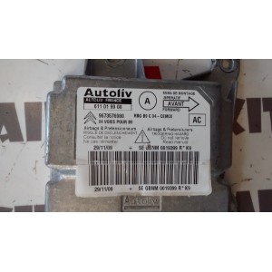 611019900 AC CENTRALITA CITROEN BERLINGO 2ª GEN. (7) 2008-2009-2010-2011-2012-2013, PEUGEOT PARTNER (B9) 2008-2009-2010-20...