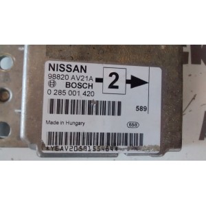 98820AV21A CENTRALITA NISSAN PRIMERA P12  2002-2003-2004-2005-2006-2007-2008