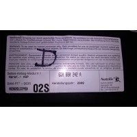 6Q0880242A AIRBAG ASIENTO DERECHA SEAT IBIZA 6L 2002-2003-2004-2005-2006, 6L 2006-2007-2008, SKODA FABIA 2ª GENER. 2007-20...