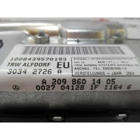 2098601405 AIRBAG DE PUERTA DERECHO MERCEDES-BENZ CLASE CLK 2ª GENER. CLK C209 2002-2003-2004-2005-2006-2007-2008-2009-2010