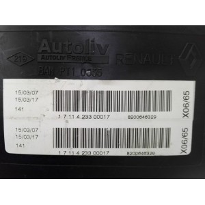 8200646329 AIRBAG ASIENTO DERECHA DACIA Logan 2004-2005-2006-2007-2008-2009-2010-2011-2012