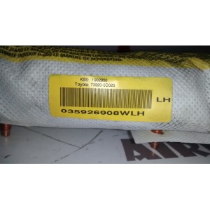73920-0D020 AIRBAG ASIENTO IZQUIERDO TOYOTA YARIS 2ª GENER. 2006 -2011