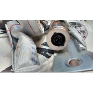 9804092280 AIRBAG CURTAIN RIGHT PEUGEOT 208,2008 2012 - 2016,2013 -
