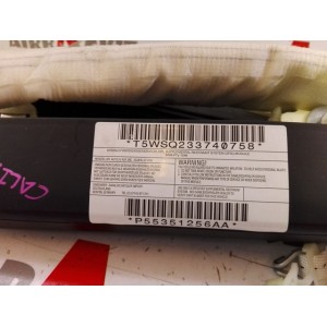 P55351256AA AIRBAG CURTAIN RIGHT DODGE CALIBER 2007 - 2012